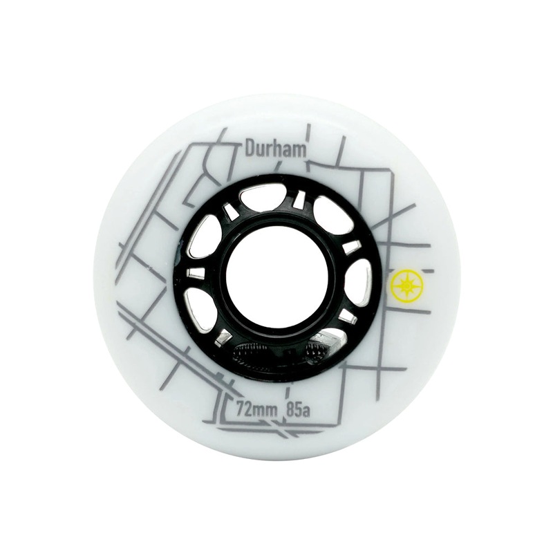 Durham 72mm/85A White 8-pack