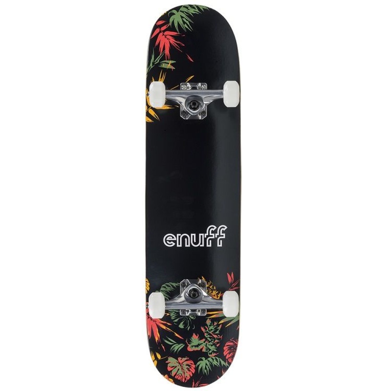 Enuff Floral Skateboard – Orange 7.75