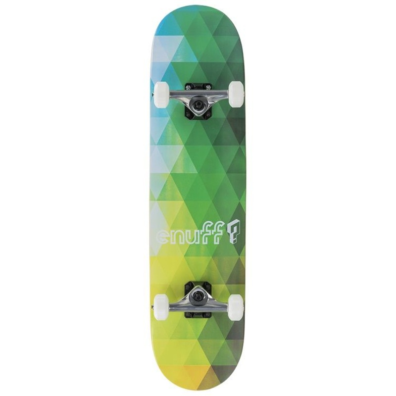 Enuff Geometric Skateboard – Green 7.75″