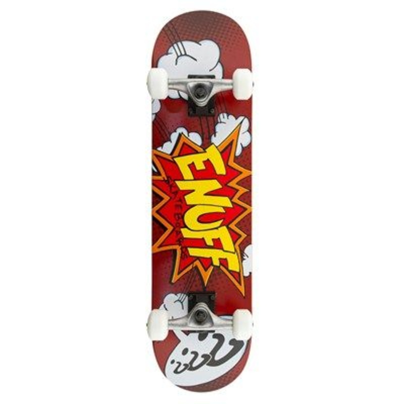Enuff Pow Complete Skateboard – Red 7.75″