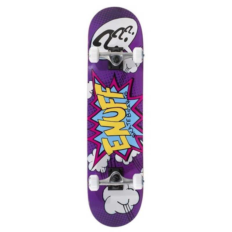 Enuff Pow Mini Skateboard – Purple 7.25
