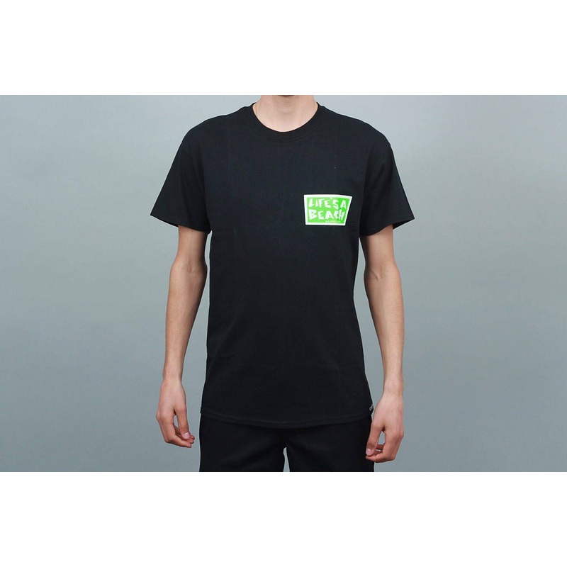 Life’s A Beach Born Bad T-Shirt Black Small