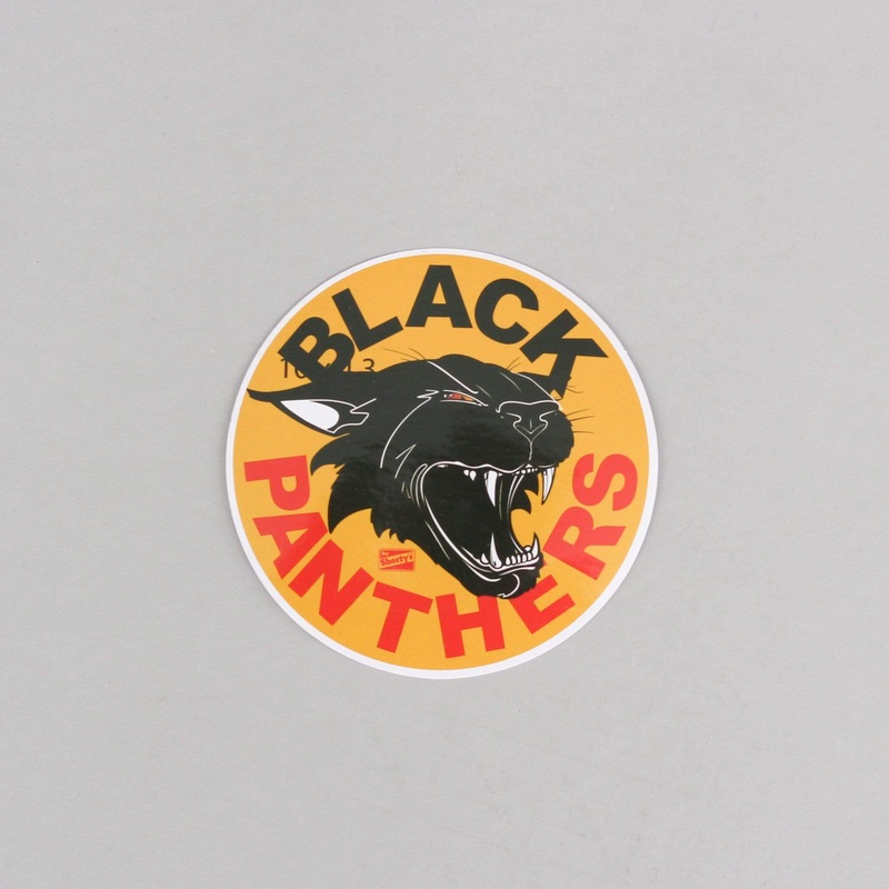 Shorty’s Black Panther Circle Medium Sticker