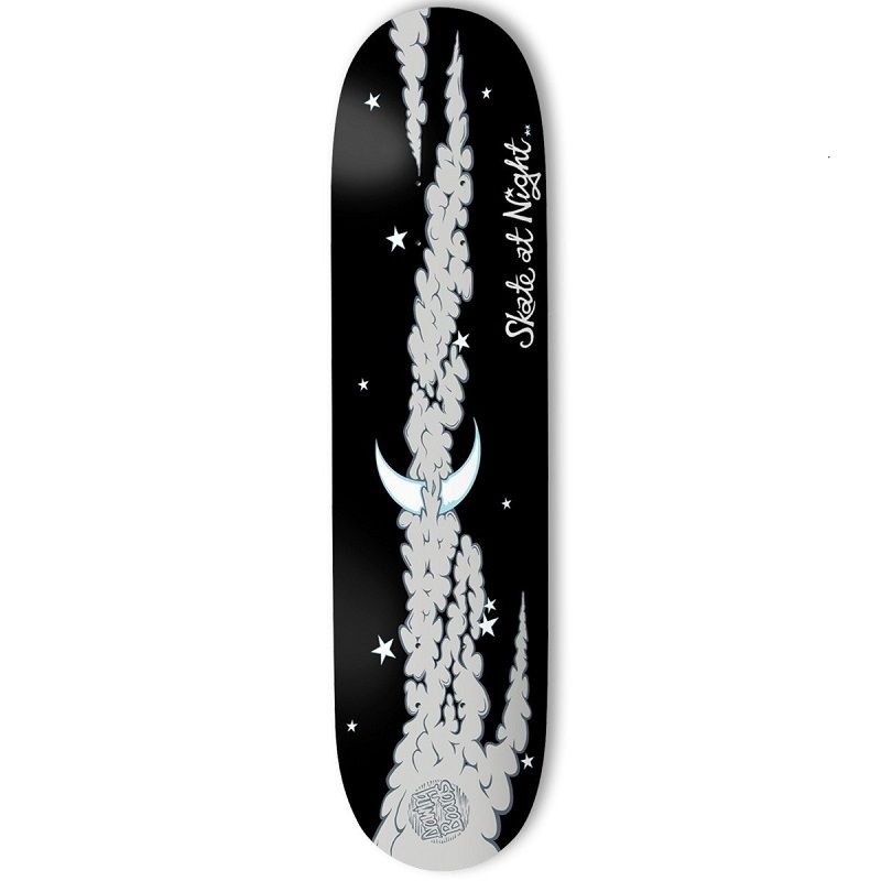 Drawing Boards Skate At Night Skateboard Deck – 8.25″