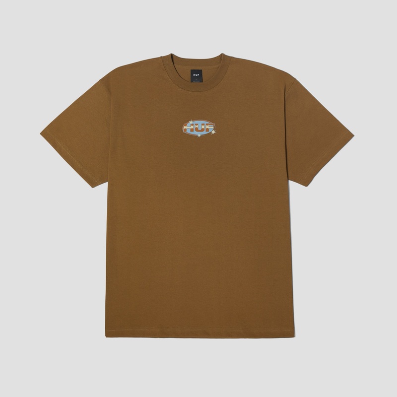 HUF Dawg Shortsleeve T-Shirt Mud Small