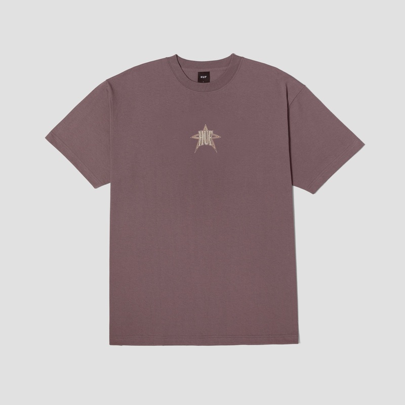 HUF Galactic Shortsleeve T-Shirt Light Plum Small