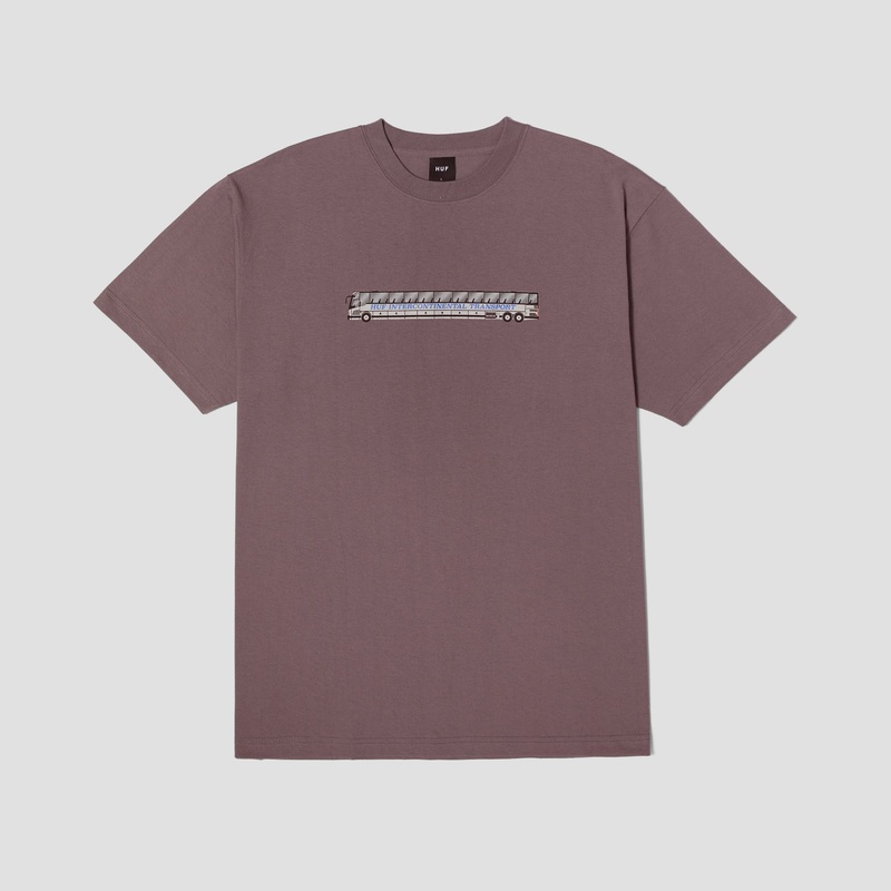 HUF Transport Shortsleeve T-Shirt Light Plum Small