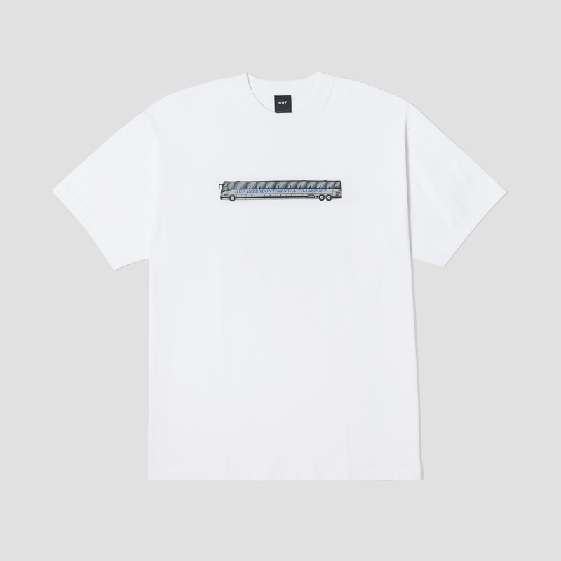 HUF Transport Shortsleeve T-Shirt White Small