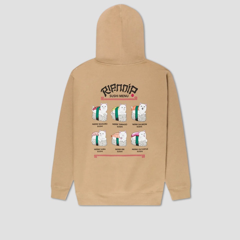 RIPNDIP Sushi Nerm Hood Sandstone Small
