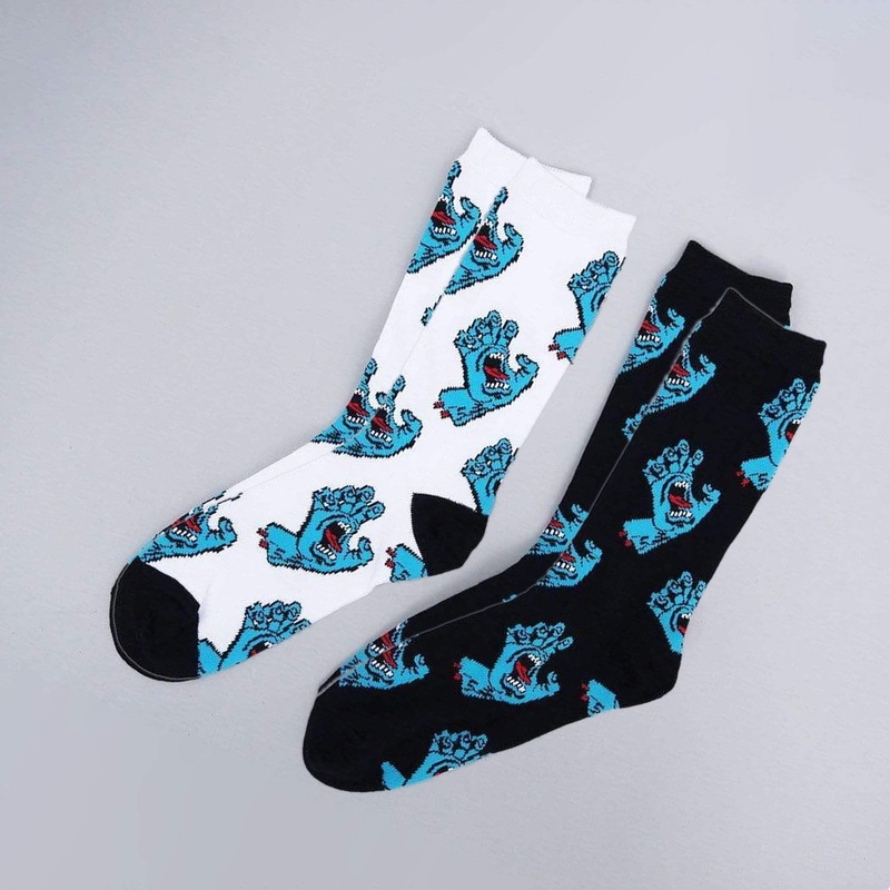 Santa Cruz Multi Hand 2 Pack Socks
