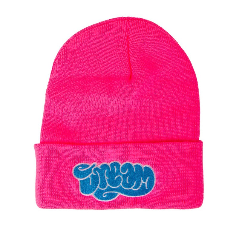 Logo Beanie Neon Pink