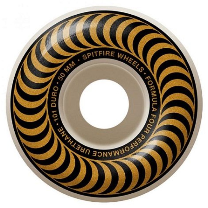 Spitfire Formula Four Classics Bronze Skateboard Wheels – 50mm 101du
