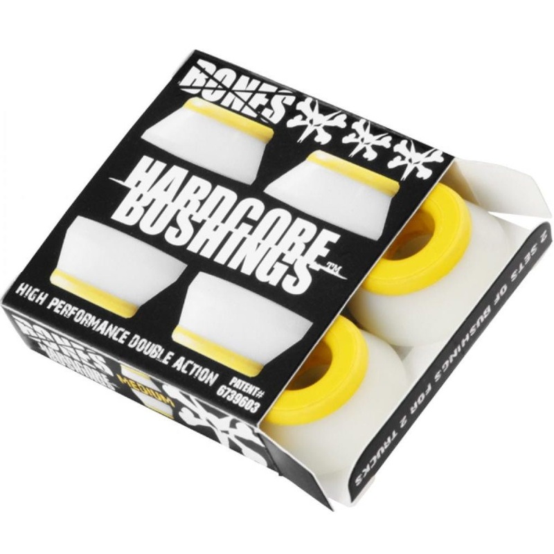 Bones Hardcore Bushings Yellow – Medium 91A
