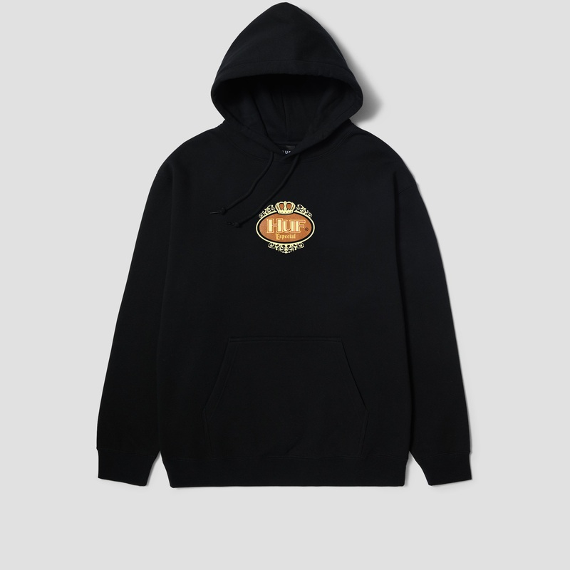 HUF Especial Pullover Hood Black Small