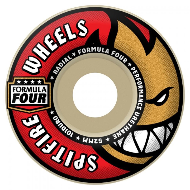 Spitfire Formula Four Radials Skateboard Wheels – 54mm 101D