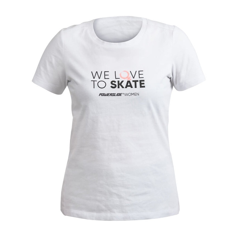 We Love To Skate women-shirt white S