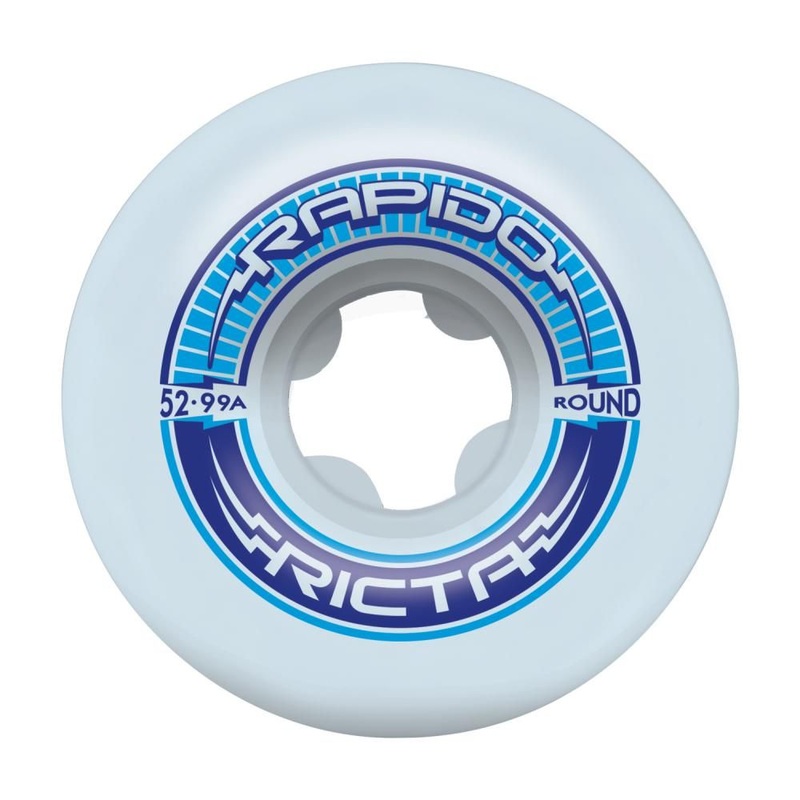 Ricta Rapido Round Skateboard Wheels – 52mm 99a