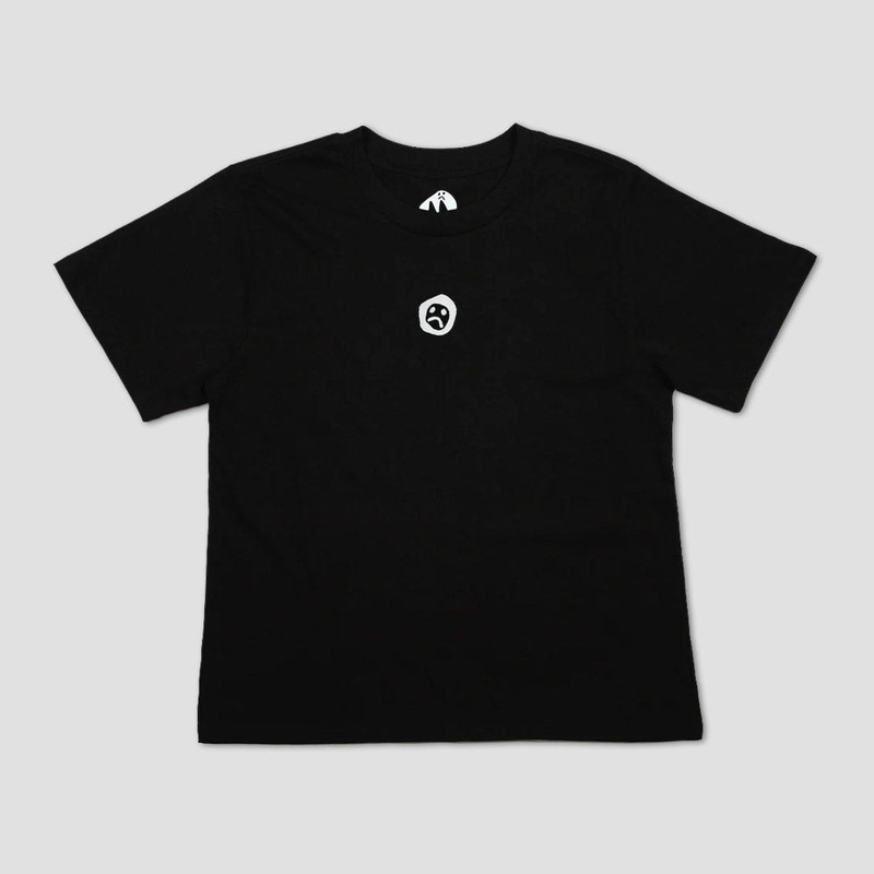 Short Straw Harvey Enby Fit T-Shirt Black Small