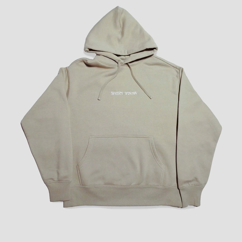 Short Straw Logo Hood Eucalyptus Small