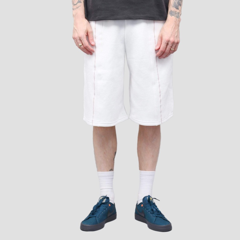 Yardsale Tijuana Sweat Shorts White / Red Small