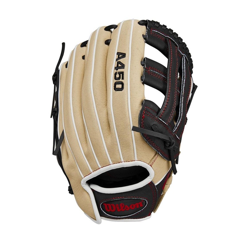 2024 Wilson A450 12″ Youth Baseball Glove Left-Hand-Throw