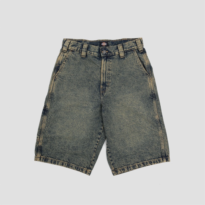 Dickies Madison Denim Short Yellow Fade 28