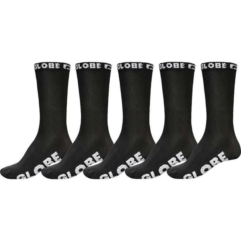 Globe Boys Blackout Sock 5 Pack BlackBlack 2/8