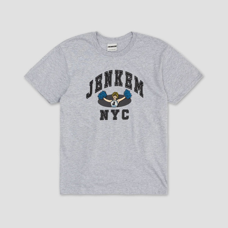 Jenkem Varsity T-Shirt Sport Grey Small