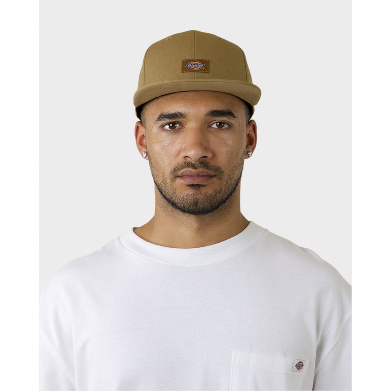 Dickies Classic Label Canvas Snap Back BROWN DUCK OSFM