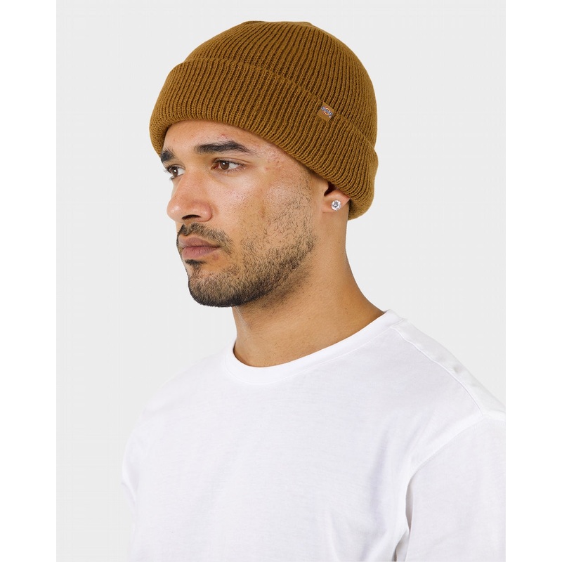 Dickies Seattle Cuff Beanie BROWN DUCK OSFM