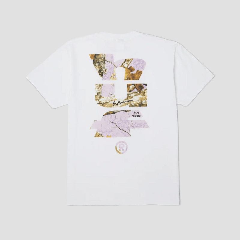 HUF x Realtree Megablast T-Shirt White Small
