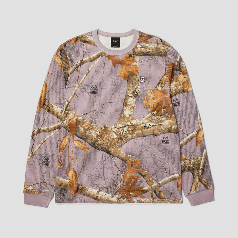HUF x Realtree Megablast Thermal Top Lilac Small