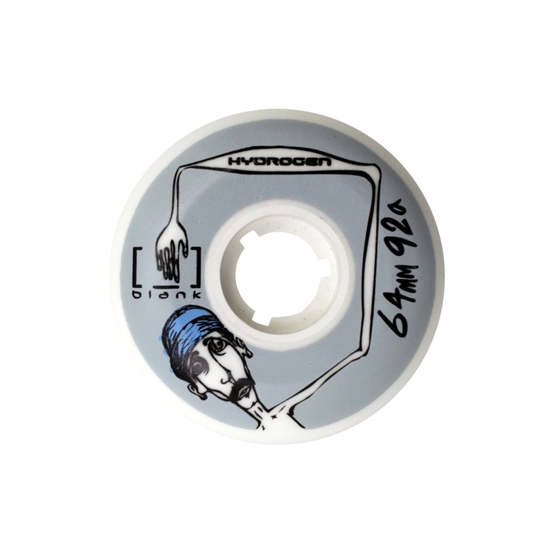 Hydrogen 64mm/92A Blue 4-pack