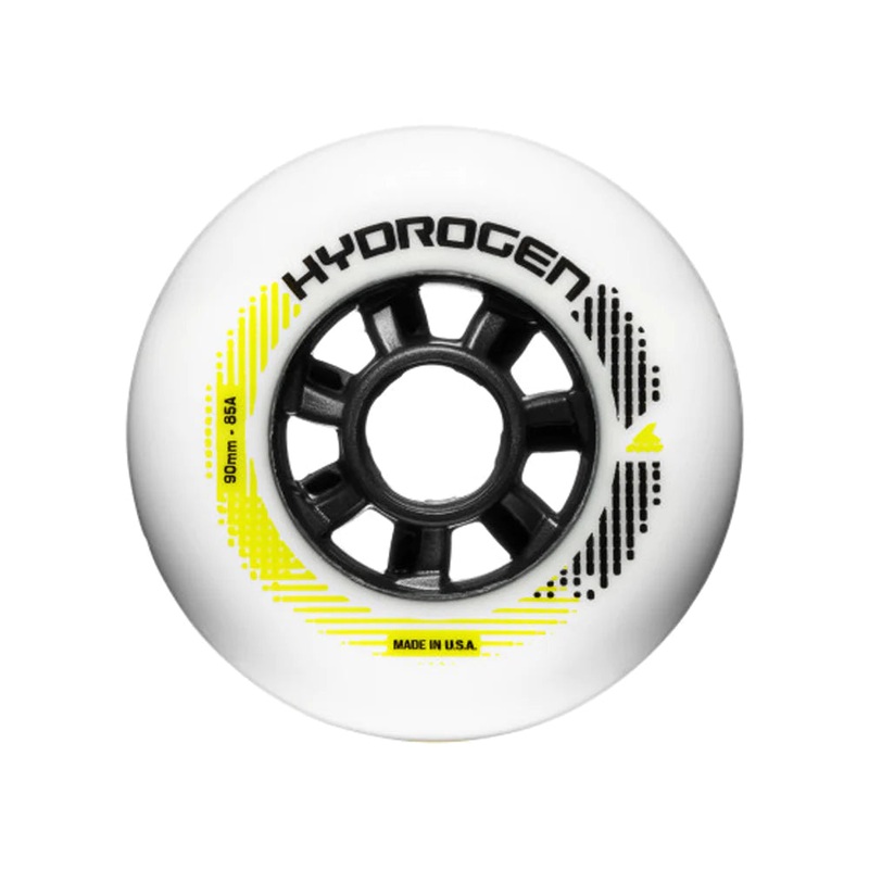 Rollerblade Hydrogen Inline Skate Wheels 90mm 85a – Set of 8