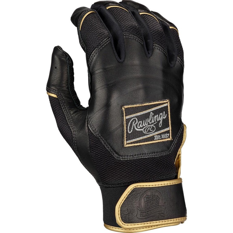 2024 Rawlings Pro Preferred Adult Batting Gloves S Black