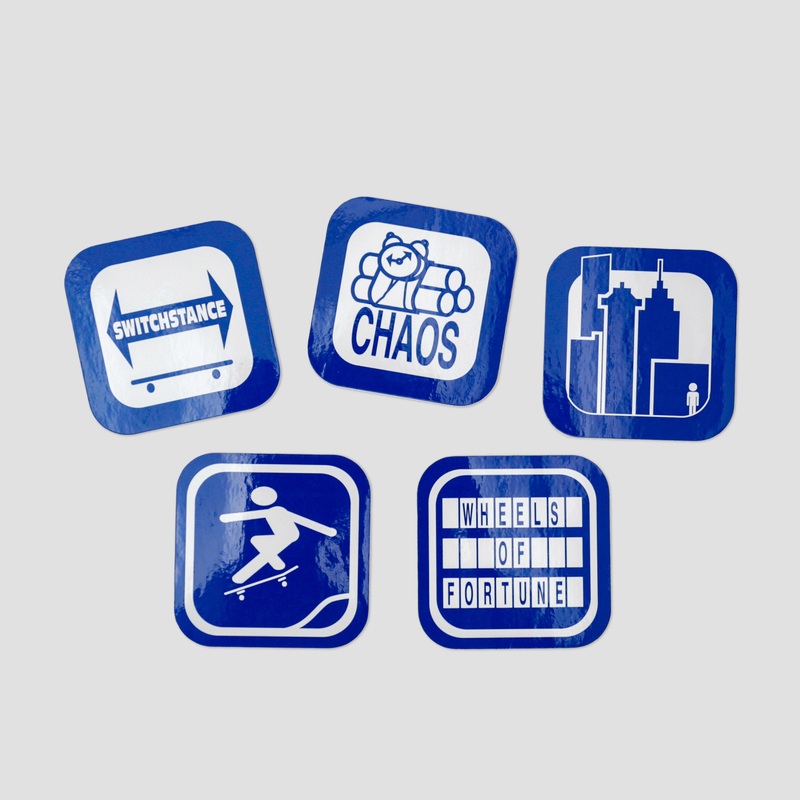 411 Icons Assorted Sticker Pack