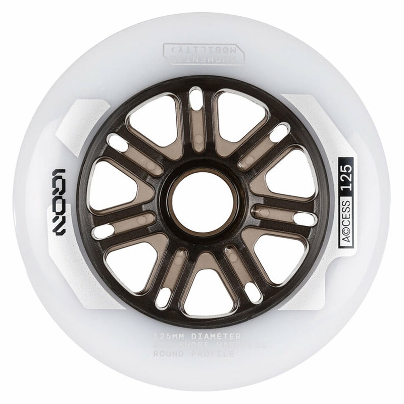 Access Natural 125mm/85a White 3-pack