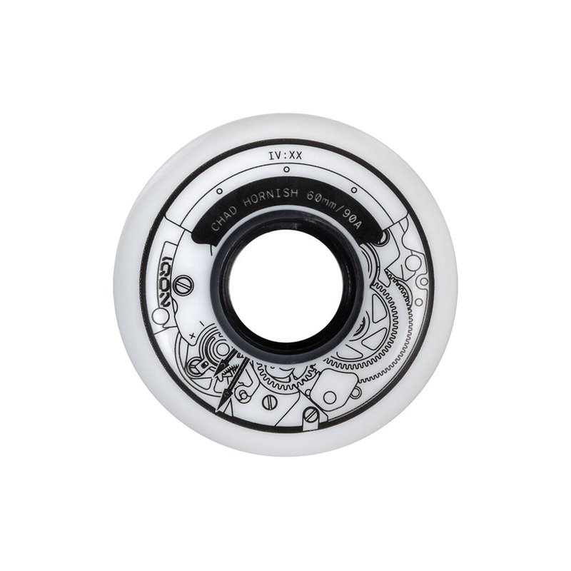 Chad Hornish 60mm/90A White 4-pack