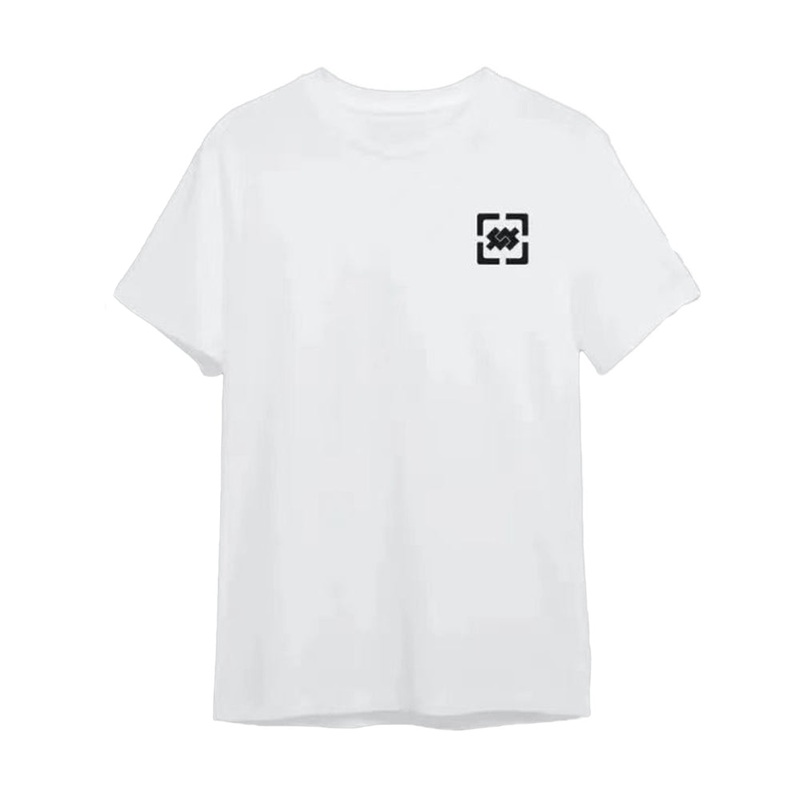 Sago Cotton Minimalism Basic Tee White XL