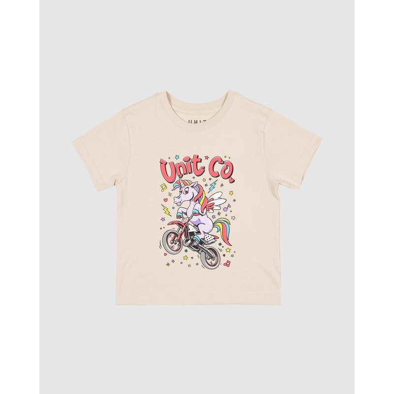 Unit Unistar Kids Tee CEMENT 0