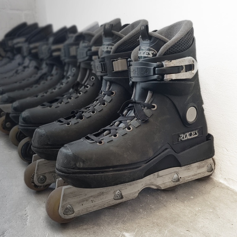 Aggressive Inline Skate Rental/ Verhuur Vondelpark Amsterdam 1 day