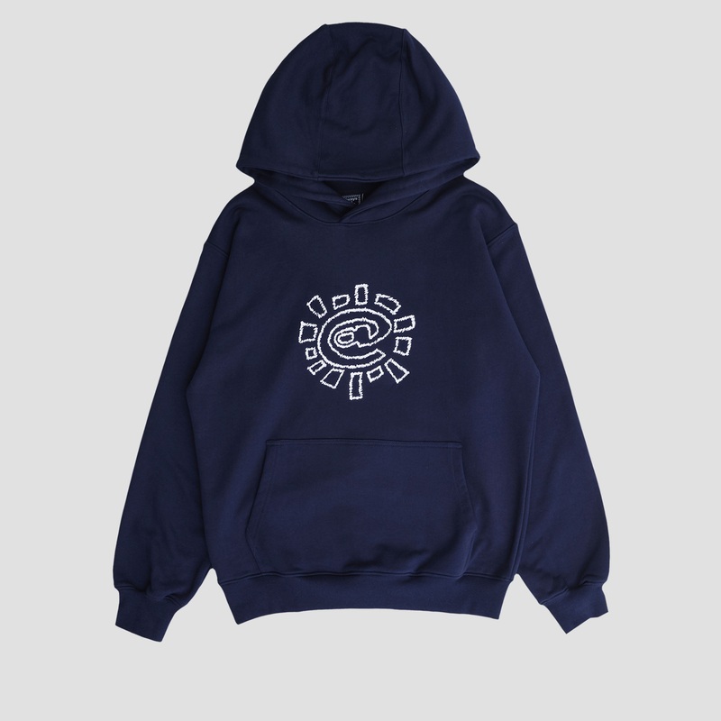 Always Scribble @Sun Hoodie Navy Small