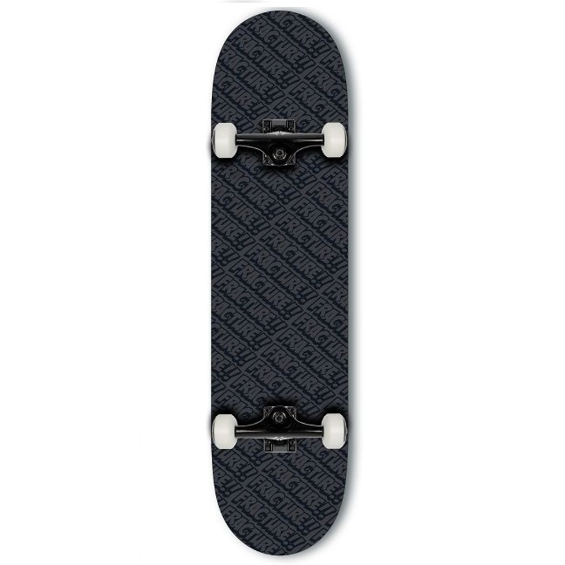 Fracture All Over Comic Black Skateboard – 8.25″