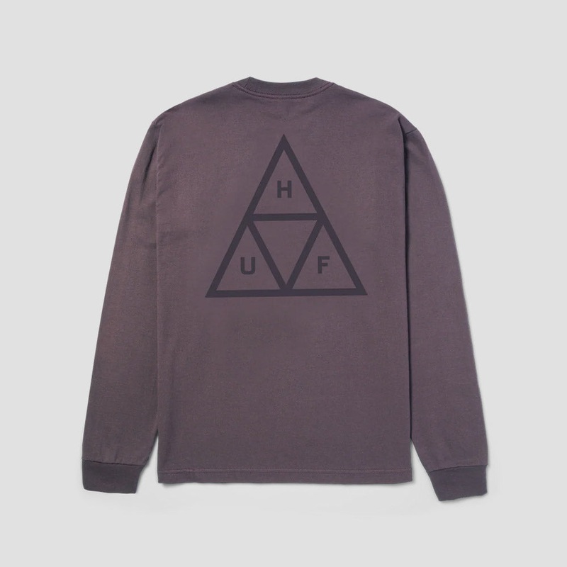 HUF Set TT Longsleeve T-Shirt Light Plum Small
