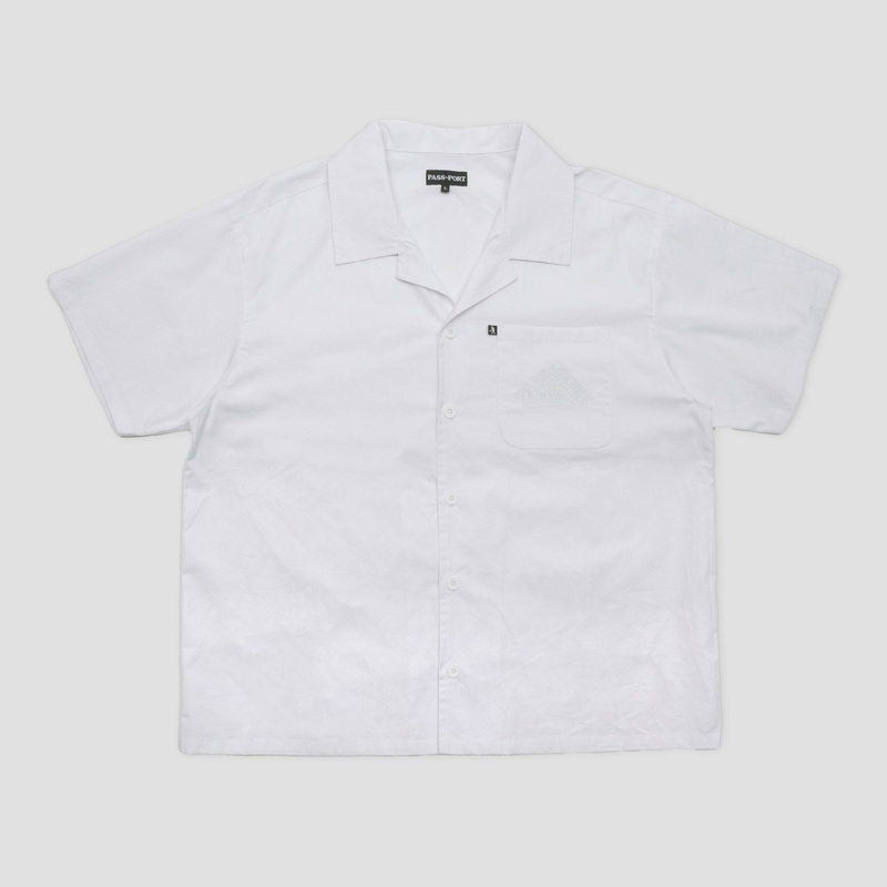 PassPort Manuscript Casual Shirt White Small