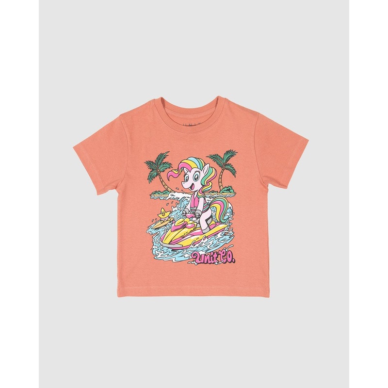Unit Uniwave Kids Tee DUSTY ROSE 0