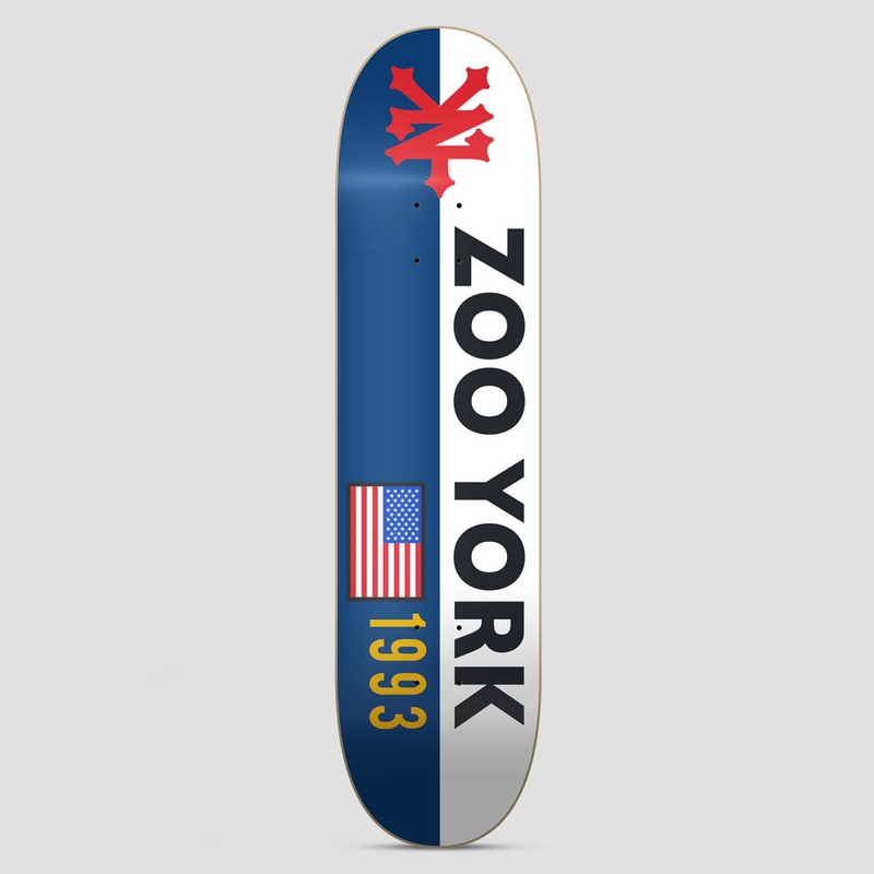 Zoo York 8 Sport Skateboard Deck Multi
