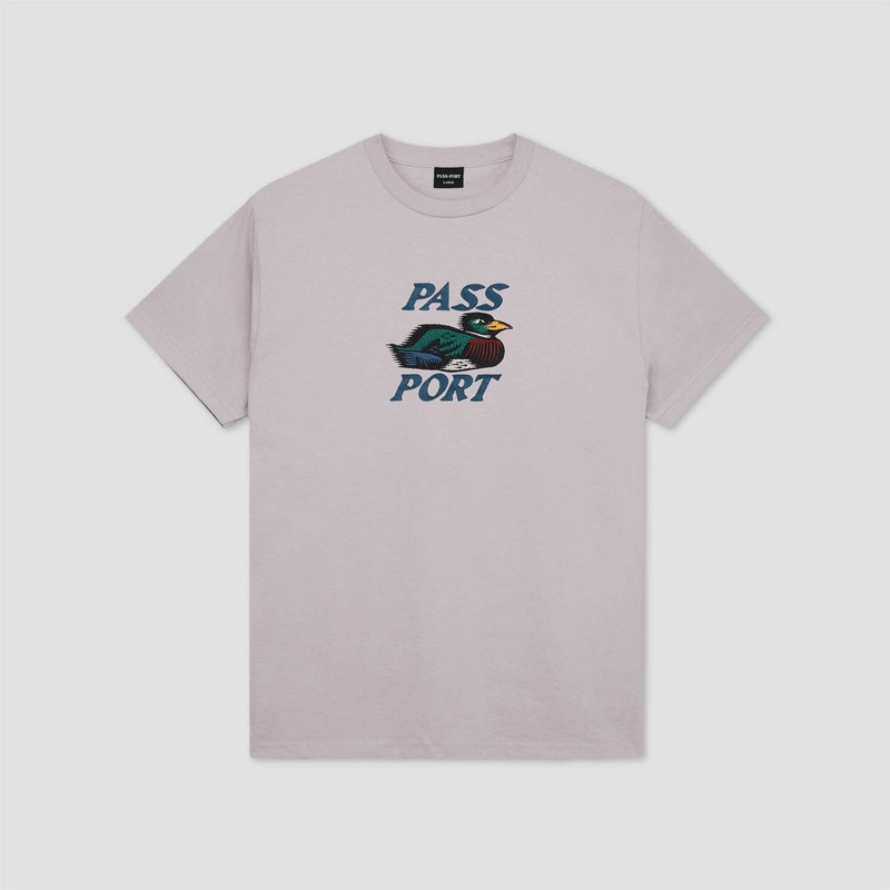 PassPort Fast Duck T-Shirt Stone Medium