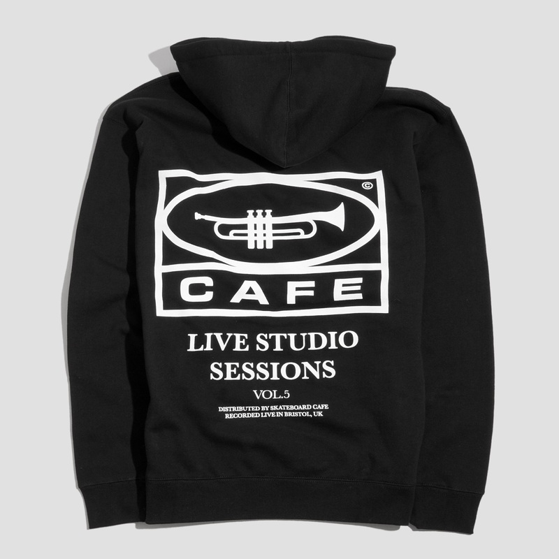 Skateboard Cafe 45 Hood Black / White Small