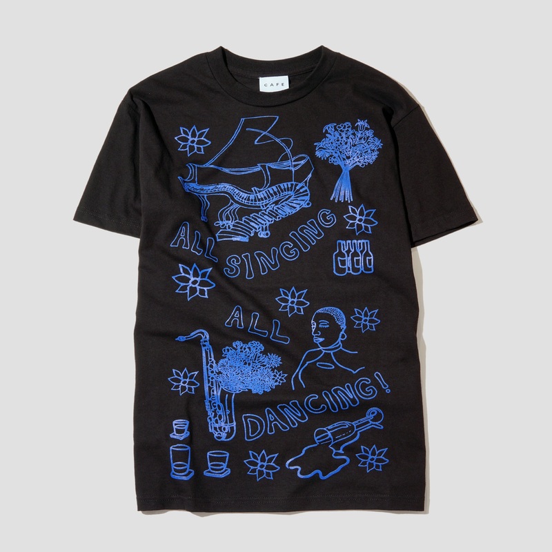 Skateboard Cafe Gaurab Sketches T-Shirt Black Small